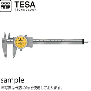 TESA(テサ)　No.075115821　ダイヤルノギス エタロン125　DIAL CALIPER, 150mm 1mm/REV.