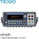 テクシオ(TEXIO) DL-2060VR 6 1/2桁デュアルディスプレイデジタルマルチメータ USB RS-232C標準装備