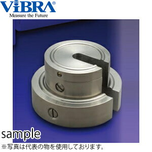 新光電子(VIBRA)　F2SB-100G　増おもり型分銅　F2級(1級)　100g　黄銅クロムメッキ製