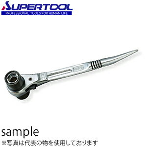 スーパーツール 4サイズラチェットレンチ ショートタイプ 　17・19・21・24mm SRF3