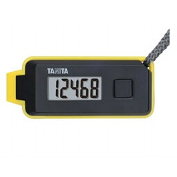 タニタ(TANITA)　FB-738-BK　緊急ホイッスル付き3Dセンサー搭載歩数計（ブラック）