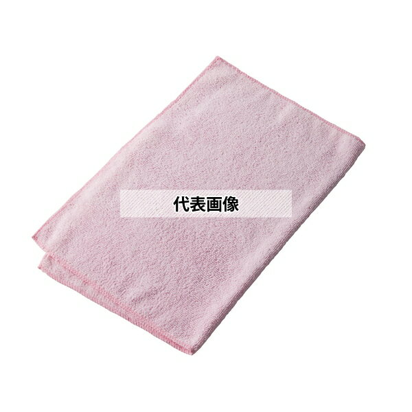 テラモト マイクロファイバークロス エコノミー(10枚入)レッド CE-482-010-2[法人限定]