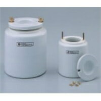 テラオカ　磁製ボールミルポット玉付き　No.90　：12-0840-01 寸法訂正→B85/C54/D105/E95/F125