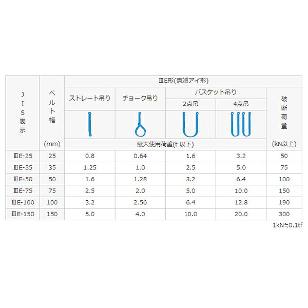 シライ(東レ TORAY) シグナルスリング 両端アイ型 SE3E 35X6.0 幅35mm 長さ6.0m JI...