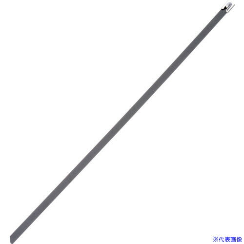 オレンジブック トラスコ中山　TRUSCOPANDUIT MLTタイプ フルコーティングステンレススチールバンド SUS316 黒 幅8.1mm 長さ259mm 50本入り MLTFC2.7H−LP316 〔品番:MLTFC2.7HLP316〕[ 注番:1005777]特長●SUS316にポリエステルで全面コーティングされているため、束線を傷つけません。●ポリエステルコーティングによりエッジ保護が強化され、異種金属間の電食を防止します。●極めて厳しい条件での使用に最適です。●屋外使用可能推定年数は10年以上です。●ハロゲンフリーで発生煙量が少なく、耐紫外線性に優れています。●6色展開で色による識別も可能です。●最も腐食性が厳しい環境に対応する AISI 316 ステンレスススチールを使用しています。●インフラストラクチャ各部を色で区別することにより安全性を高め、運用コストを削減します。●ポリエステルで全面コーティングされているため、結線を傷つけません。●独自のロッキングヘッドデザインによって強いループ引張強度を実現し、強度のバラつきも少なくなっています。用途●航空機、自動車、オイル＆ガス、鉄道、造船産業でのケーブル等の結束、固定、保持。●鉄道車両の駆動部分、車両下部でのケーブル等の結束、保持、船内の電力供給ケーブル、船外の照明、通信機器等のケーブルの結束、固定。●船内の電力供給ケーブル、船外の照明、通信機器等のケーブルの結束、固定。仕様●色：黒●幅(mm)：8.1●長さ(mm)：259●厚さ(mm)：0.25●最大結束径(mm)：69●引張強度(N)：1112●使用温度範囲(℃)：-40〜150●推奨工具：HTMT、ST2MT、GS4MT-E仕様2●屋内・屋外用●使用温度範囲：-40〜150℃●UL認定品●専用結束工具：HTMT、ST2MT、GS4MT-E●RoHS対応品材質/仕上●ステンレス部分:SUS316 コーティング部分:ポリエステルセット内容/付属品注意原産国（名称）アメリカJANコード本体質量340gオレンジブック トラスコ中山　TRUSCOPANDUIT MLTタイプ フルコーティングステンレススチールバンド SUS316 黒 幅8.1mm 長さ259mm 50本入り MLTFC2.7H−LP316 〔品番:MLTFC2.7HLP316〕[注番:1005777][本体質量：340g]《包装時基本サイズ：330×102×13》〔包装時質量：345g〕分類》電子機器》電設配線部品》ケーブルタイ☆納期情報：メーカー取り寄品（弊社より発送）