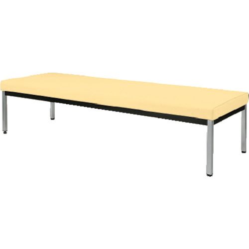 オレンジブック トラスコ中山　TRUSCOMIZUNO スリムタイプロビーチェア背無 アイボリー 〔品番:MBCS28NEVIV〕[ 注番:1010920]特長●シンプルでシャープなデザインのロビーチェアです。用途●待合室に。●休憩所に。●...