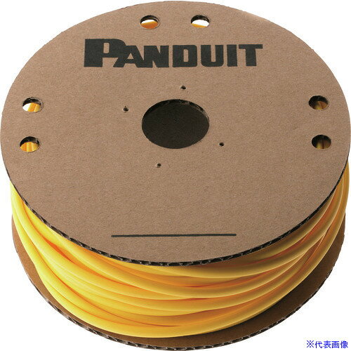 ■PANDUIT 熱収縮チューブ 標準長尺タイプ 黄 30.5m巻 HSTT38C4(1018404)[送料別途お見積り][法人限定][..
