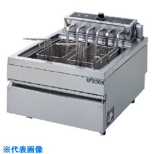 オレンジブック トラスコ中山　TRUSCOtanico 電気フライヤー(卓上型) 〔品番:TCFL4560E〕[ 注番:1023830]特長●付属品：敷き網、すくい網、こし網、バスケット、フタ、油缶●安全装置：温度過昇防止装置用途●フライ仕様●間口(mm)：450●奥行(mm)：600●高さ(mm)：300仕様2●油量12リットル材質/仕上●ステンレス（SUS430）セット内容/付属品注意原産国（名称）日本JANコード本体質量0gオレンジブック トラスコ中山　TRUSCOtanico 電気フライヤー(卓上型) 〔品番:TCFL4560E〕[注番:1023830]分類》研究用品》厨房用品》調理器具☆納期情報：オレンジブック掲載以外でメーカー直送品（送料元払い）【法人限定＝会社名ご記入お願い致します。】※北海道・沖縄・離島は運賃別途商品も含む