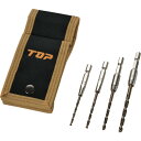 ■トップ工業(TOP) 鉄工ドリル4本セット ETD3050DKS(1025987)
