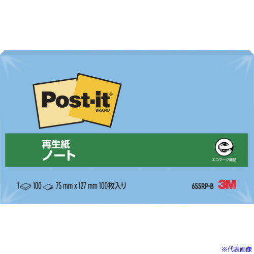 ��3M �դ��� �ݥ��ȡ����å� �Ρ��� 75��127mm 100�� �֥롼 655RPB(1042318)