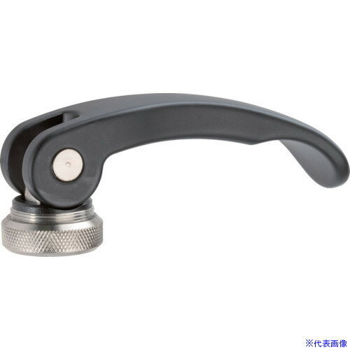 ■HALDER 偏心クイッククランプレバー メネジ付 調整リング付 ステンレス鋼 23390.0303(1055426)[送料別途お見積り][法人限定][掲外取寄]