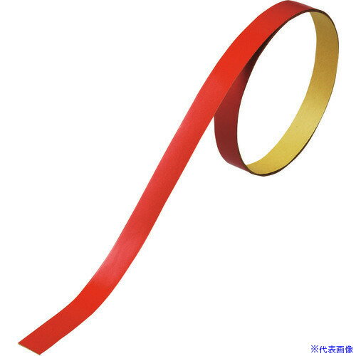 ■緑十字 ヘルメット用ラインテープ(反射) 赤 HL-B(小) 10mm幅×700mm 10本組 235302(1063147)