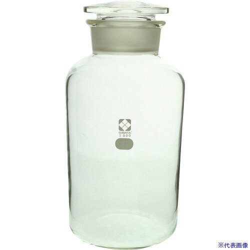 ■SIBATA 試薬びん 広口 3000mL 0170503000(1066956)[送料別途お見積り][法人限定][...