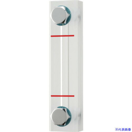 ■協和 アクリル製オイルゲージ KLA-C型/KLA-D型 KLA180CAM14(1067550)[送料別途見積り][法人・事業所限..