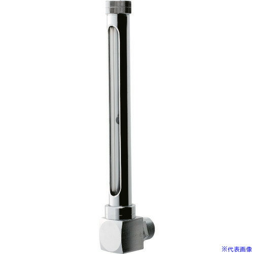 ■協和 金属製オートバルブ付L型オイルゲージ KLM125AVL3(1069180)[送料別途見積り][法人・事業所限定][..