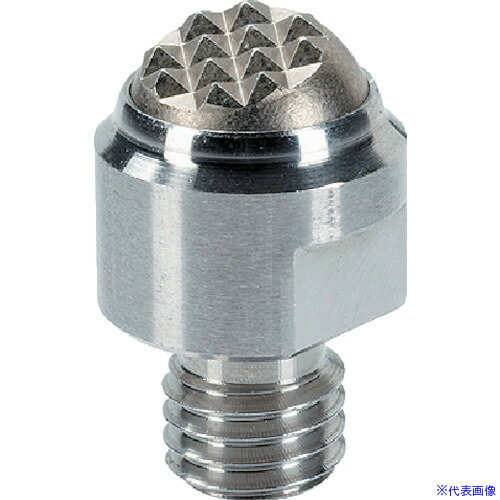 Diy, Supplies - ■HALDER 揺動パッド 硬質合金インサート セレーションオネジ付 ステンレス鋼 22730.0398(1069975)[送料別途お見積り][法人限定][掲外取寄]