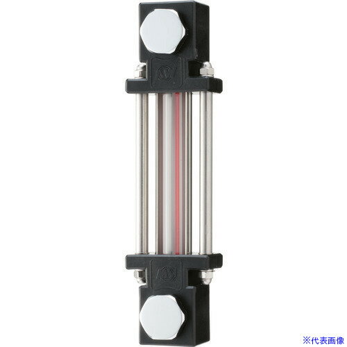 ■協和 耐熱・耐薬品用ガラスパイプ式オイルゲージ KLPD200GM10(1070856)[送料別途見積り][法人・事業所限定][掲外取寄]