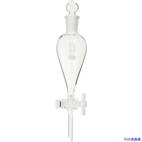 オレンジブック トラスコ中山　TRUSCOSIBATA 分液ロート スキーブ形 PTFEコック付 50mL 〔品番:01426050〕[ 注番:1071781]特長●下部PTFEコックに向かって円錐状に断面積が小さくなることで、球状よりも液液分離が効率よくおこなえます。仕様●高さ(mm)：224●容量(ml)：50仕様2●栓(共通すり合わせ)：15／25●コック：TF−13材質/仕上セット内容/付属品注意原産国（名称）日本JANコード4589988594597本体質量0.2kgオレンジブック トラスコ中山　TRUSCOSIBATA 分液ロート スキーブ形 PTFEコック付 50mL 〔品番:01426050〕[注番:1071781][本体質量：0.2kg]《包装時基本サイズ：245×85×90》分類》研究用品》理化学用品》シャーレ・ロート☆納期情報：メーカー取り寄品（弊社より発送）