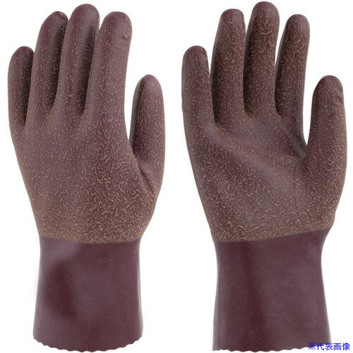 オレンジブック トラスコ中山　TRUSCOトワロン 防寒手袋 トワロン冬作業用 LL 〔品番:1682L〕[ 注番:1077649]特長●内側に綿起毛を施しています。●天然ゴム製で引き裂き、引っ掻きに強く、低温でも柔らかさを保ちます。●天然...