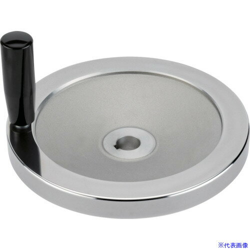 ■HALDER ディスクハンドル アルミニウム キー溝付、回転ハンドル付 24600.0306(1079582)[送料別途見積り][法人・事業所限定][掲外取寄]