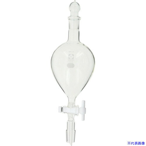 ■SIBATA SPC分液ロート PTFEコック付 SPC−24−24 500mL 030240224500(1115087)[送料...