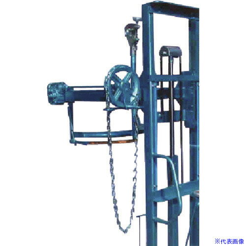 ■タイユー ドラムダンパー 投入高さ1500mm DM1500S(1116479)[送料別途お見積り][法人限定][直送]