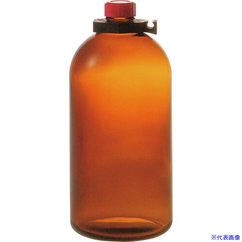 ■SIBATA 丸びん 茶褐色 リビューレット用 1000mL 025160211(1118274)[送料別途お見...
