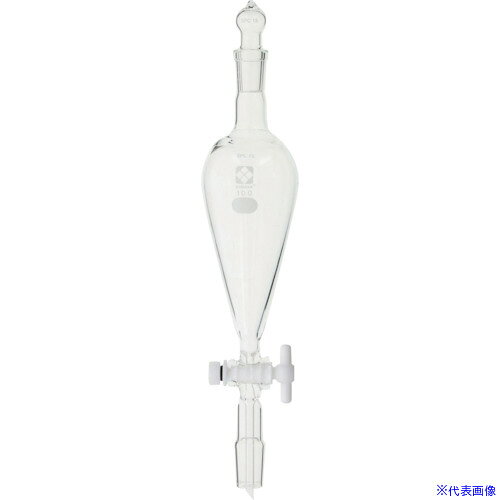 ■SIBATA SPC分液ロート スキーブ形 PTFEコック付 SPC−15−19 100mL 03022019100(1119934)[送料別途お見積り][法人限定][掲外取寄]