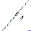 ■緑十字 ボールチェーン用コネクター 金具03 2.5mmΦ用 100個組 真ちゅう製 137030(1140576)