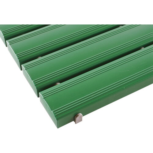 ■テラモト 抗菌安全スノコ(完成品)400×1800mm 緑 MR0933141(1141314)