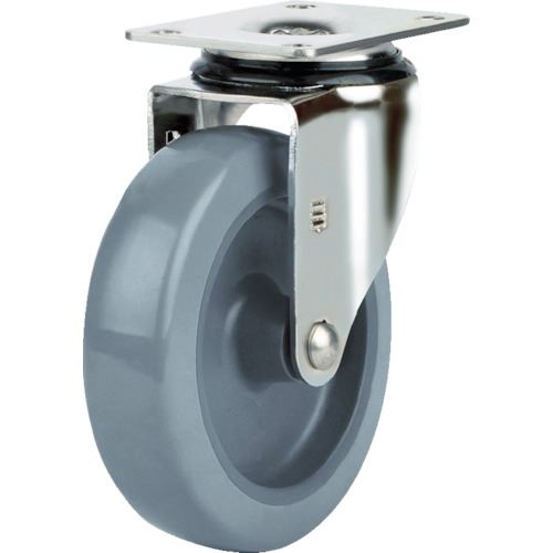■SAMSONG ステンレスキャスター 自在 ウレタン 75mm TP513001PLY(1143162)