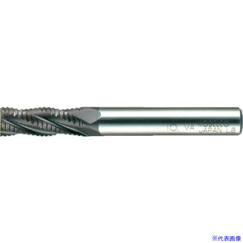 ■三菱K 4枚刃バイオレット ハイススクエアラフィングエンドミルミディアム刃長(M)11mm VAMRD1100(11437..