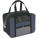 ■SANEI 帆布メール用ボストンMマチ広 馬蹄錠金具付 紺 BTMDEU03(1143767)