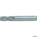 ■三菱K 4枚刃 ハイススクエアラフィングエンドミルミディアム刃長(M)18mm MRD1800(1144286)(4)