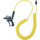 ■JOPLAX プラスチックエアダスター ジョプラスターR(上配管用)+コイルホース6m TU100H808J(1144295)(4)