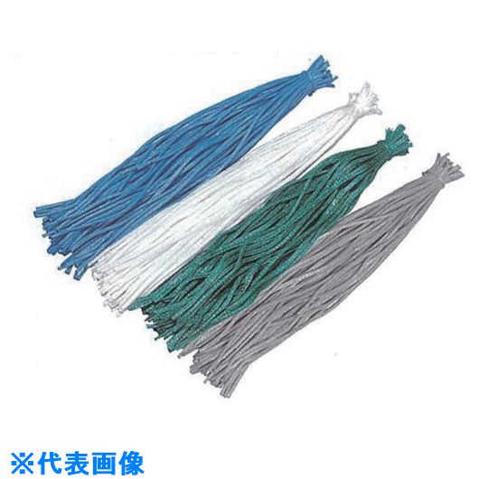 ■萩原 シート用組紐 60cm ブルー 5000本入 KUMIHIMO5000B(1145396)[送料別途お見積り][法人限定][掲外..