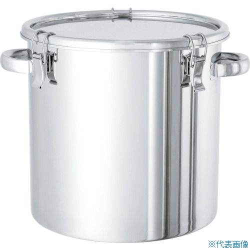 ■MONOVATE 電解研磨処理済みステンレス密閉容器 20L CTH30EP(1145498)[法人限定][...