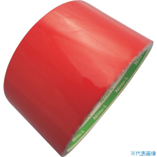 ■日東エルマテ 粗面反射テープ 50mmx10m レッド SHT50R(1145944)