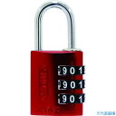 ■ABUS ナンバー可変式ダイヤル錠 145-BigD/30 RED 幅31mm ツル径5mm レッド 145BIGD30RED(1147802)