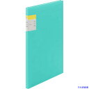 ■KING JIM クリア−ファイルカキコ A4タテ型 水色 20ポケット 8632LB(1149258)