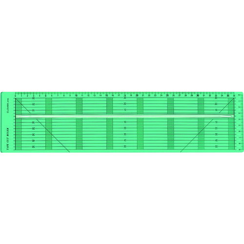 ■CLOVER カッティングマット テープカット定規 400×100×3mm 57924(1149485)