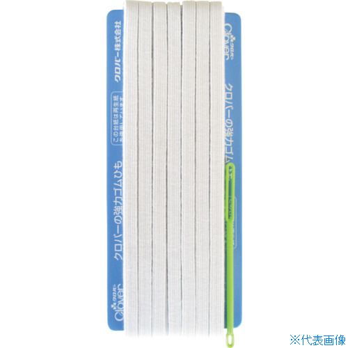 オレンジブック トラスコ中山　TRUSCOCLOVER 強力替えゴム 6コール 〔品番:26059〕[ 注番:1149603]特長●良質のゴム糸をたっぷりと織りこんで作られた丈夫なゴムひもです。●洗濯に強く、耐久性抜群です。●強めのフィット...