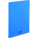 ■LIHIT 名刺用ファイル A4/名刺帳(ポケット交換タイプ) 収納数300カード 青 A50428(1150169)