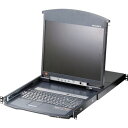 ■ATEN Over IP KVMドロワー 16ポート/17インチLCD/Cat5/デュアルスライド/ロングレール KL1516AIMJJL(1152158)[...
