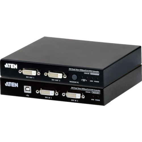 ATEN KVMƥ USB/DVI/ǥ奢ǥץ쥤 HDBaseT 2.0(1080p100m) CE624(1152403)[ˡ͡Ƚ][ľ]