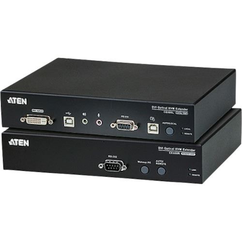 ■ATEN KVMエクステンダー 光ファイバー対応 20km CE690(1152405)[法人・事業所限定][外直送元]