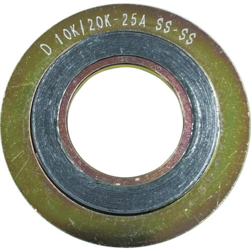 ■ダイコー グラファイト系渦巻き型ガスケット内(SS400) 呼び径(A)：32 D100010K32A4.5TSSSSGR(1152830)