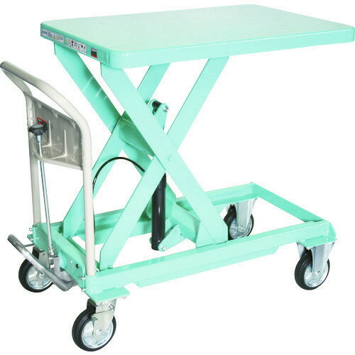 ■TRUSCO ハンドリフター 500kg 600X900 グリーン HLFAS500G(1157838)[法人限定][直送元]