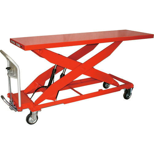 ■TRUSCO ハンドリフター 500kg 600X2000 早送り付 HLFAE500L20(1157880)[法人限定]...