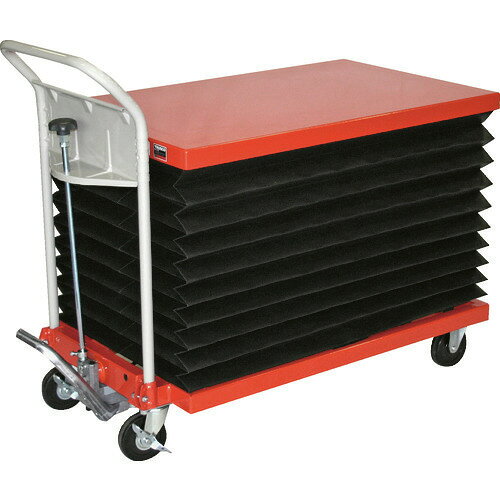 ■TRUSCO ハンドリフター 150kg 520X850 蛇腹付 HLFAS150J(1158095)[法人限定][直送元]